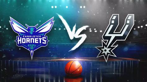 Hornets vs. Spurs prediction, odds, pick, how to watch .